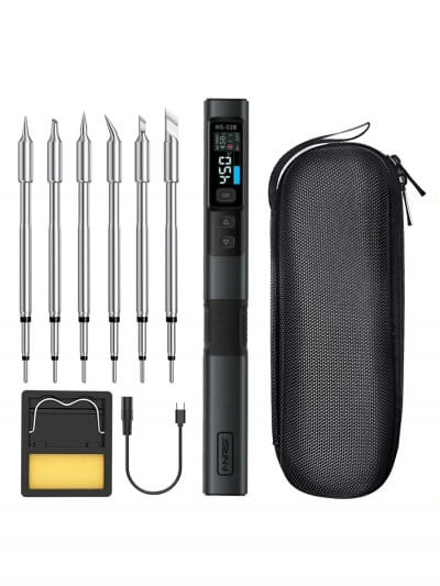 Фото: Паяльник цифровой FNIRSI HS-02B-3 Паяльник цифровой FNIRSI HS-02B-3