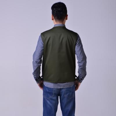 Жилет рыболовный с карманами Fishers Vest, зеленый XL-5
