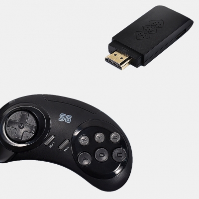 DATA FROG 16-бит Sega приставка USB с беспроводными контроллерами-2