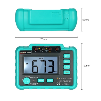 Фото: Цифровой измеритель сопротивления изоляции WinsPeak VC60B+-7 Цифровой измеритель сопротивления изоляции WinsPeak VC60B+-7