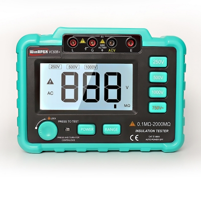 Фото: Цифровой измеритель сопротивления изоляции WinsPeak VC60B+-1 Цифровой измеритель сопротивления изоляции WinsPeak VC60B+-1